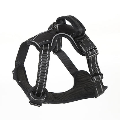 Harnais pour chien anti-traction, respirant et réfléchissant
