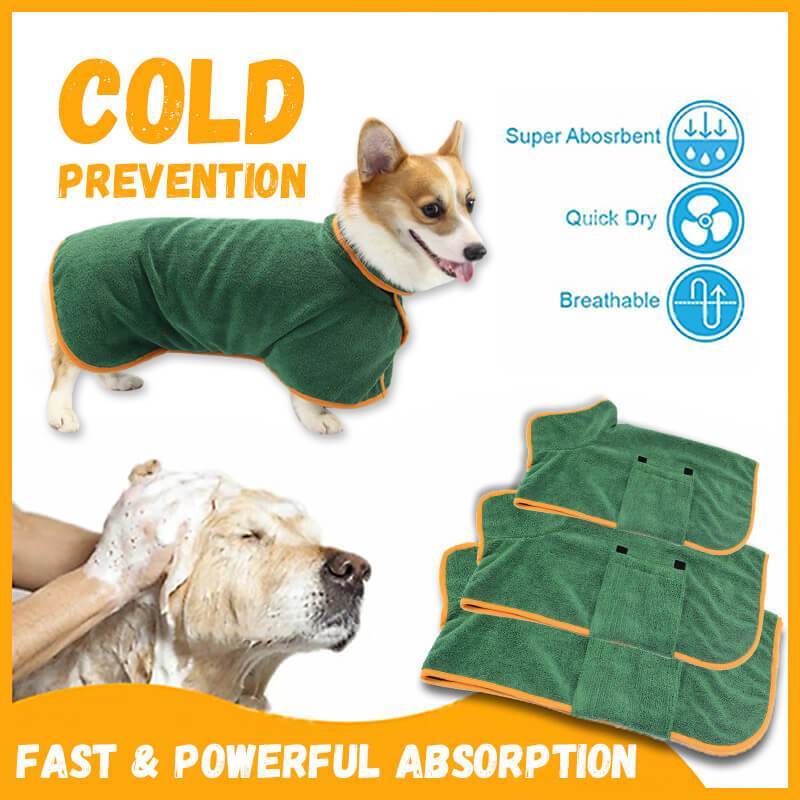 Peignoir Absorbant pour Animaux de Compagnie