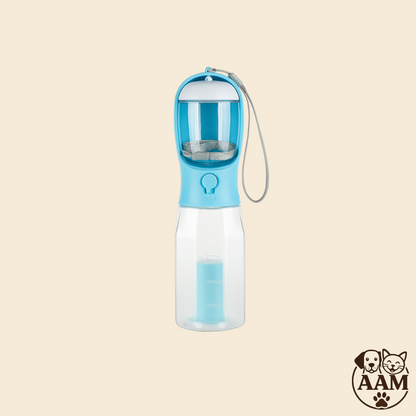 Bouteille pour animaux de compagnie 3 en 1