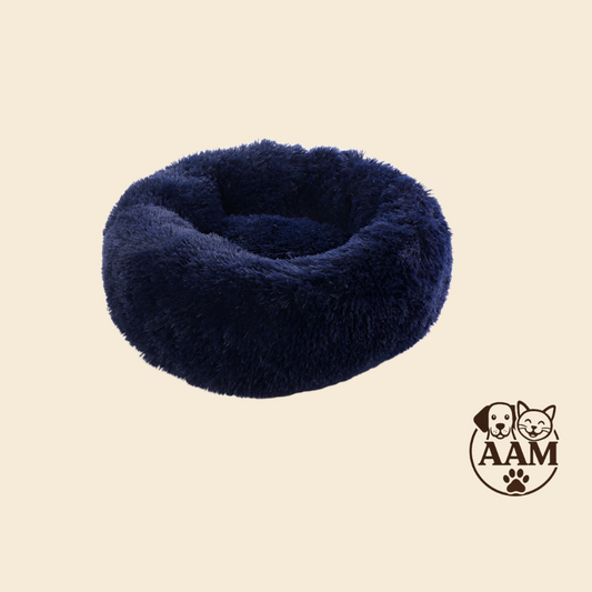 Paniers Ronds en Peluche pour Petits Chiens