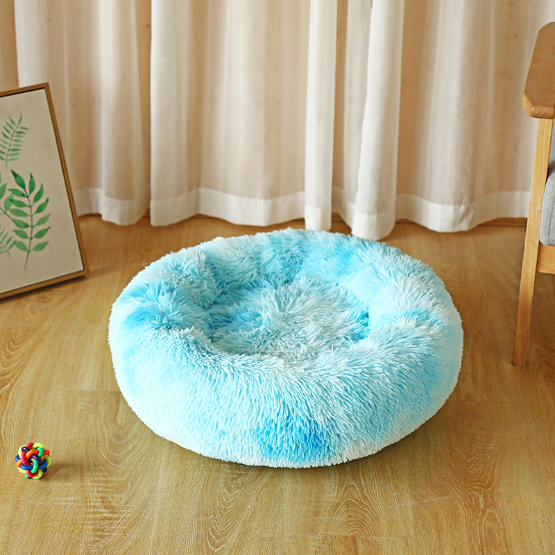 Paniers Ronds en Peluche pour Petits Chiens