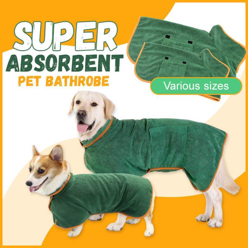 Peignoir Absorbant pour Animaux de Compagnie
