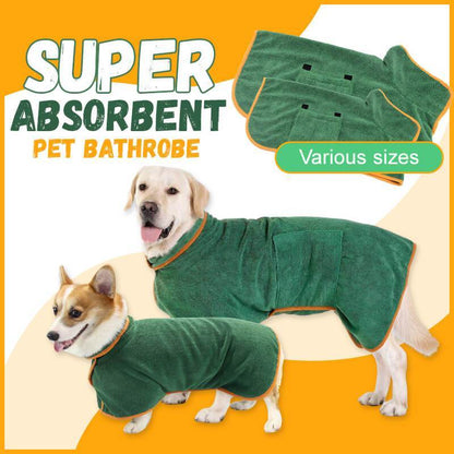 Peignoir Absorbant pour Animaux de Compagnie