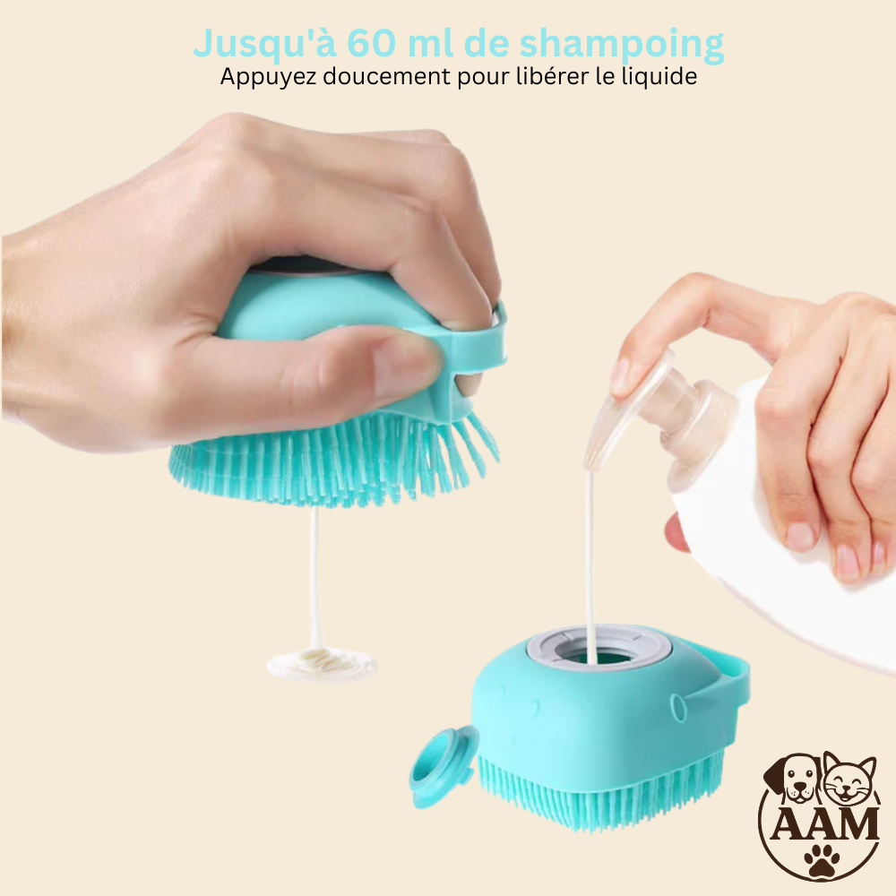 Shampooing de massage multifonctionnel