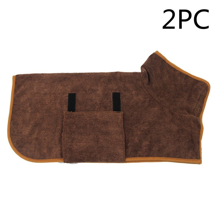 Peignoir Absorbant pour Animaux de Compagnie