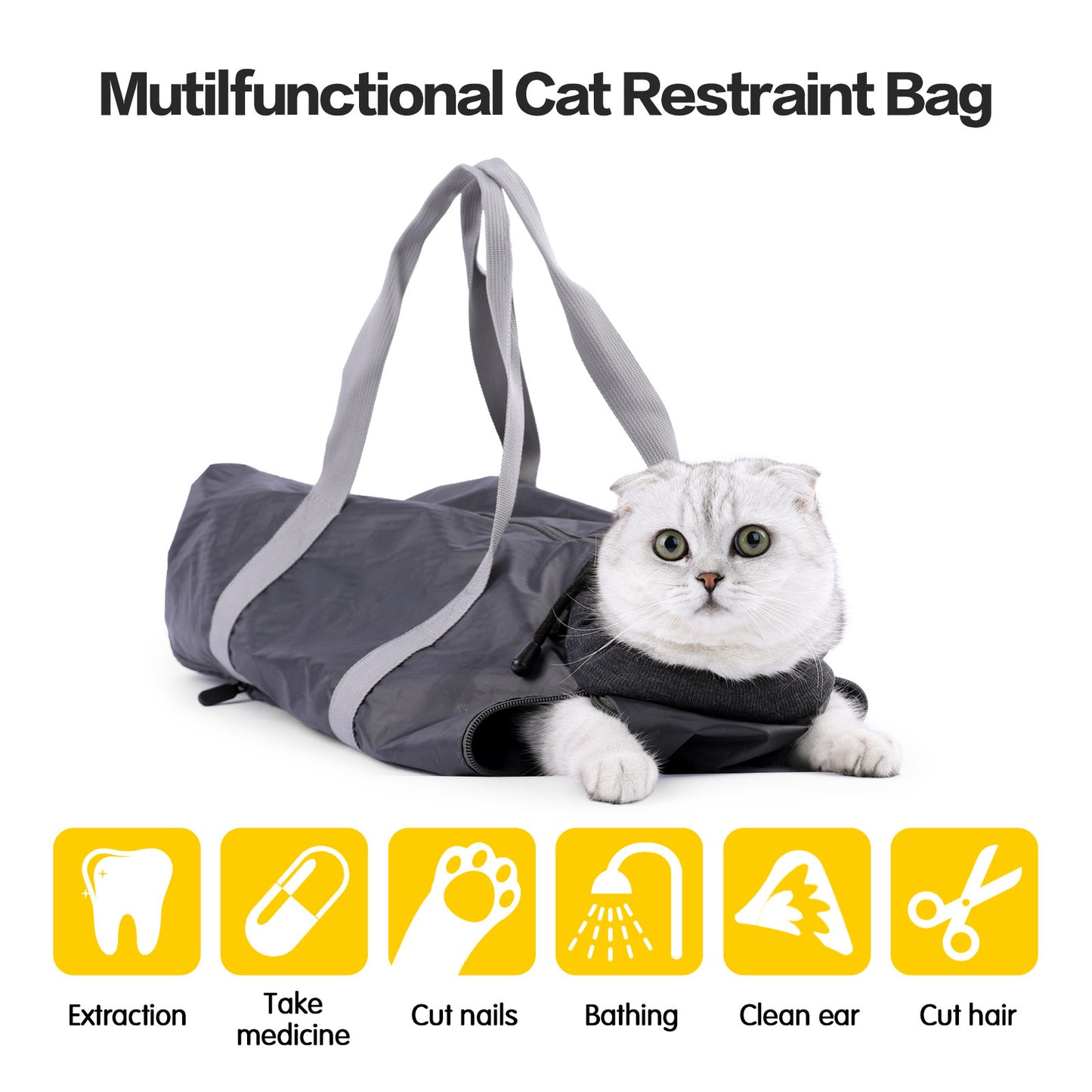 Sac de Voyage pour Chat Doublé